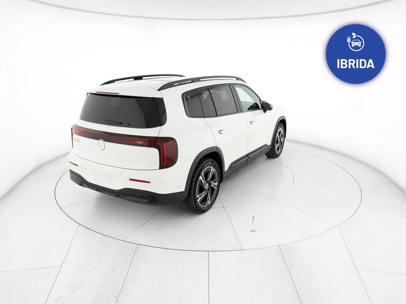 Mercedes GLB 180 advanced plus auto ibrido bianco