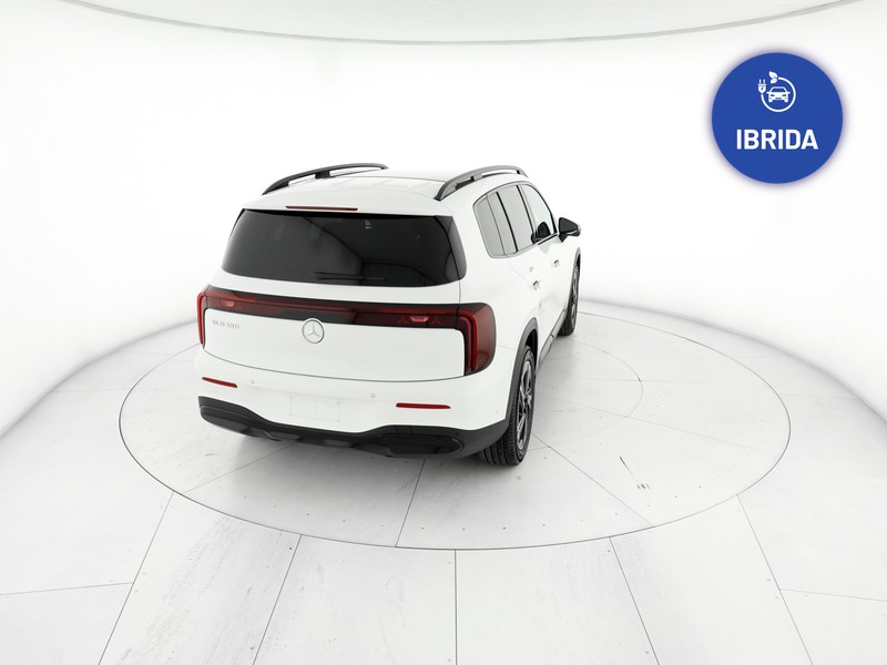 Mercedes GLB 180 advanced plus auto ibrido bianco