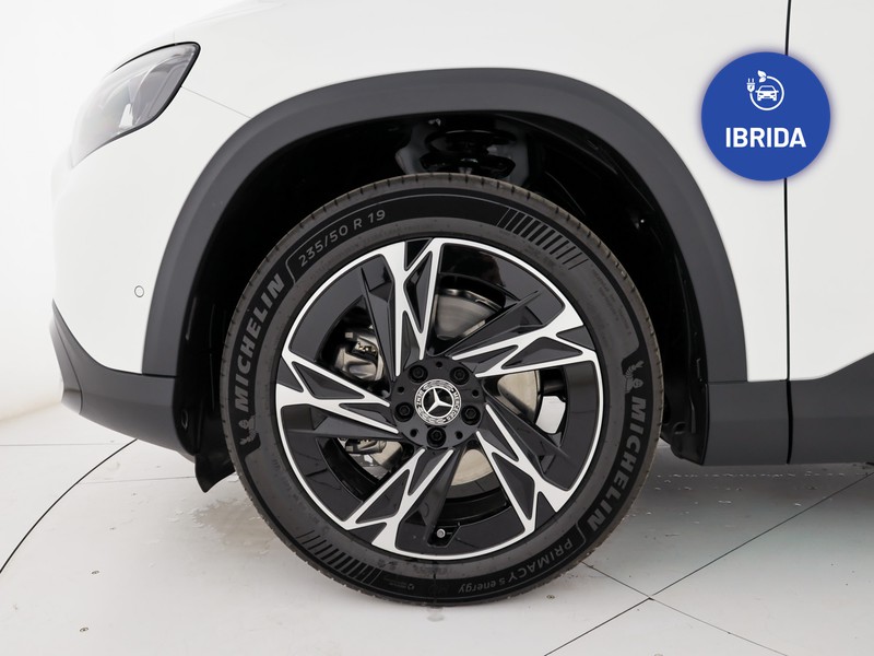 Mercedes GLB 180 advanced plus auto ibrido bianco