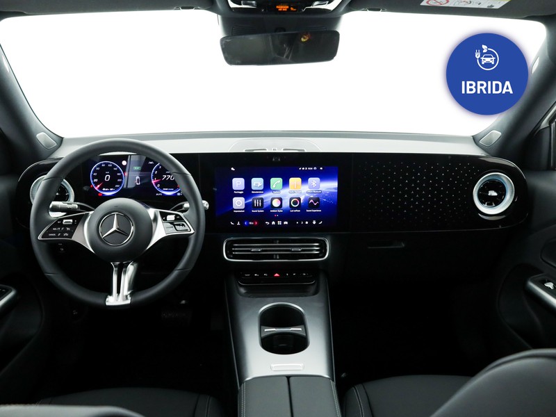 Mercedes GLB 180 advanced plus auto ibrido bianco