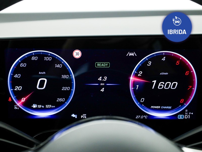 Mercedes GLB 180 advanced auto ibrido nero