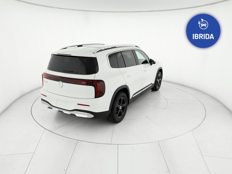 Mercedes GLB 180 advanced plus auto ibrido bianco