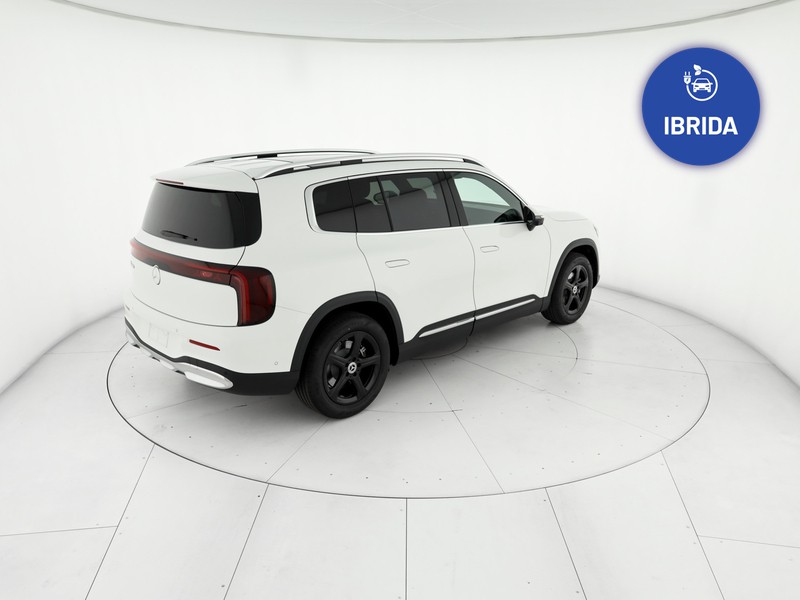 Mercedes GLB 180 advanced plus auto ibrido bianco