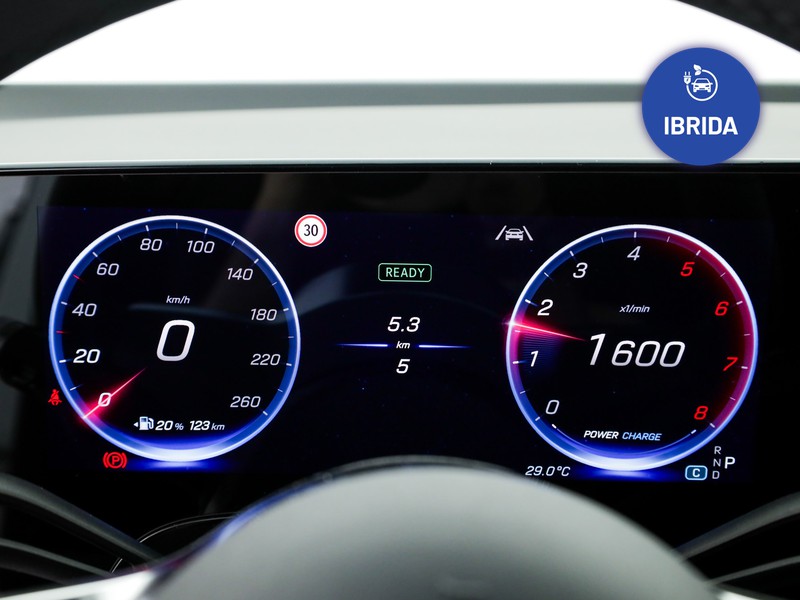 Mercedes GLB 180 advanced plus auto ibrido bianco