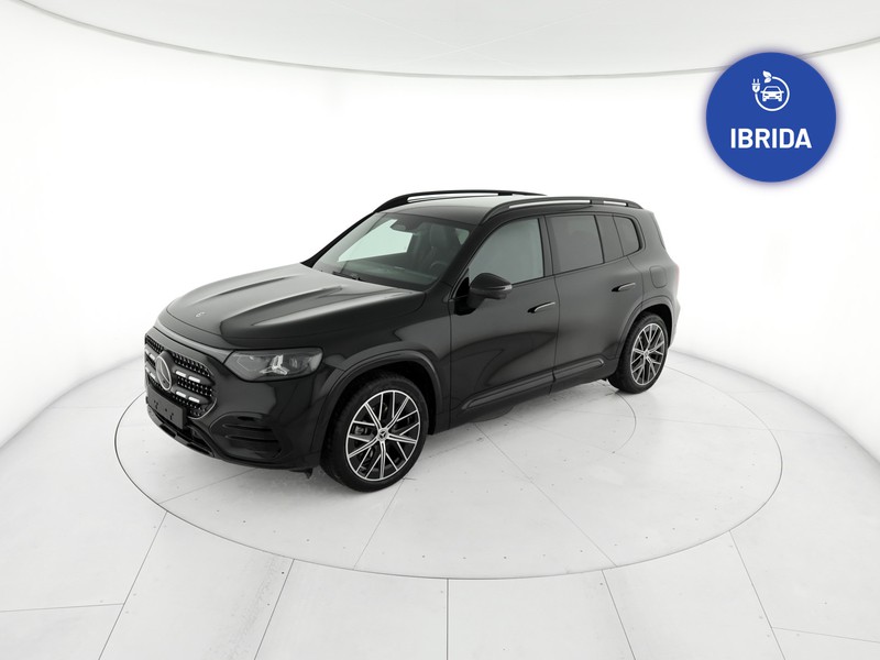 Mercedes GLB 180 amg line premium auto ibrido nero