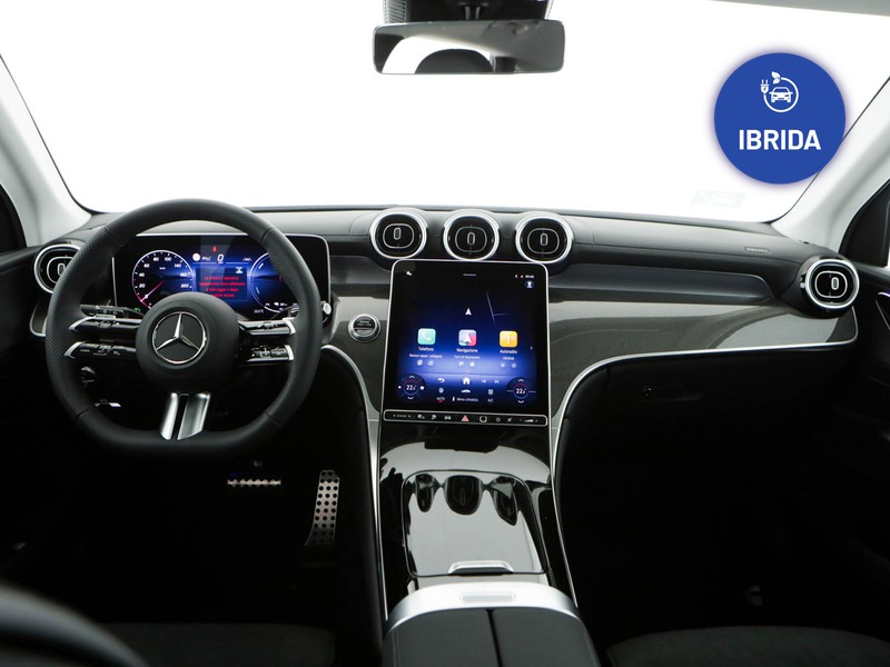Mercedes GLC 300 de phev amg line advanced tech 4matic auto ibrido nero