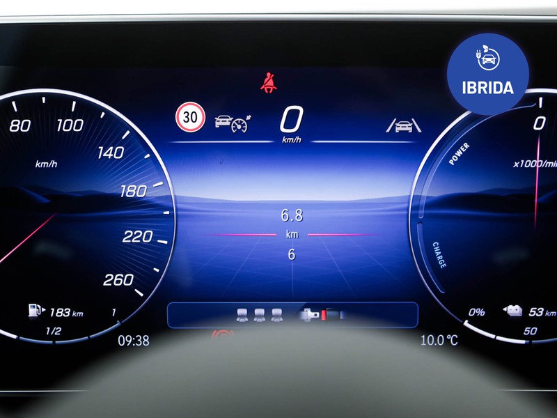 Mercedes GLC 300 de phev amg line advanced tech 4matic auto ibrido nero