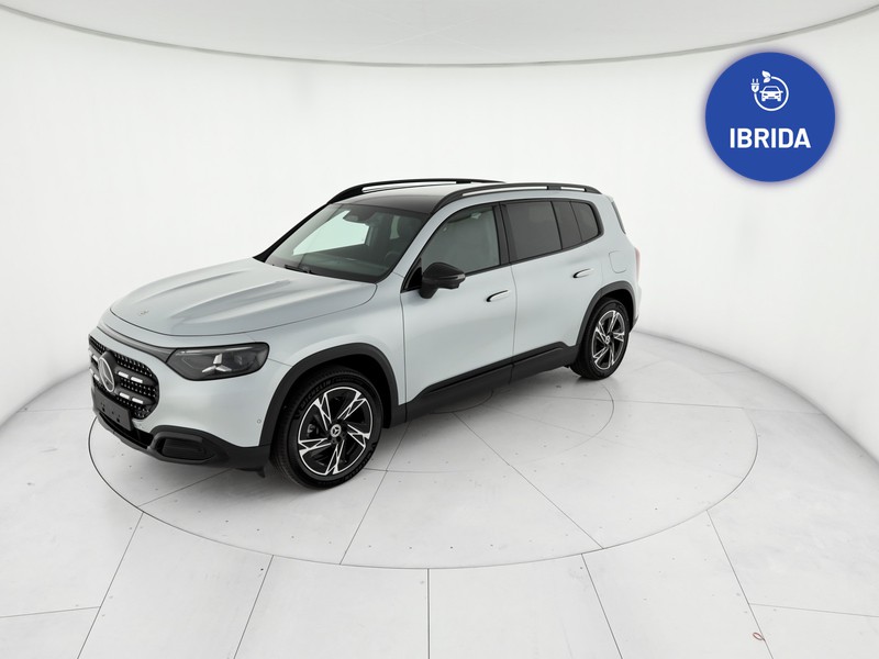 Mercedes GLB 180 advanced plus auto ibrido argento