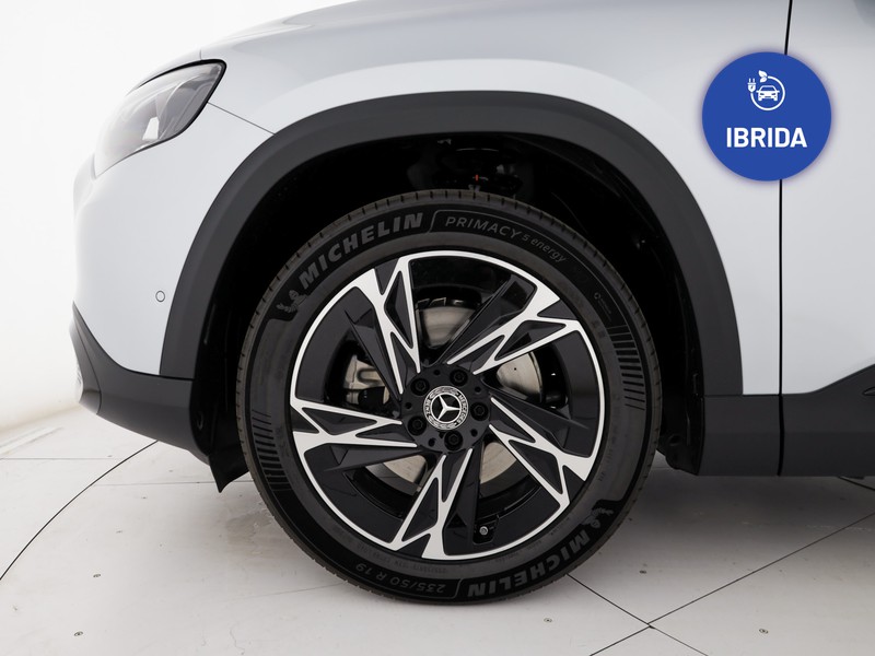 Mercedes GLB 180 advanced plus auto ibrido argento