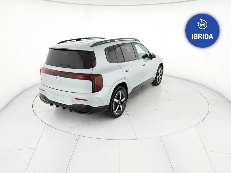 Mercedes GLB 180 amg line advanced plus auto ibrido argento