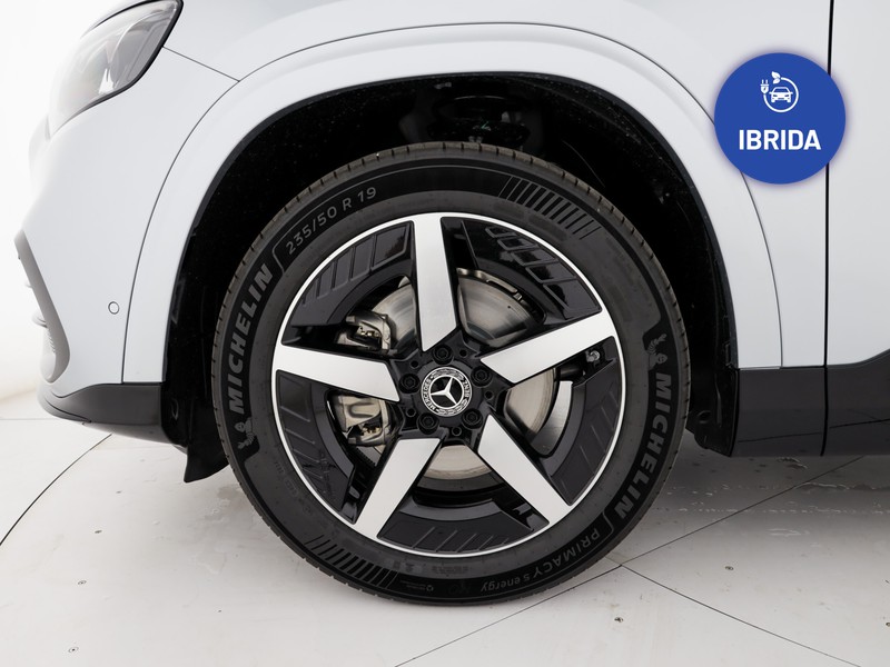 Mercedes GLB 180 amg line advanced plus auto ibrido argento
