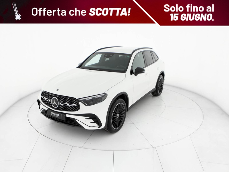 Mercedes GLC 220 d amg line advanced 4matic auto ibrido bianco