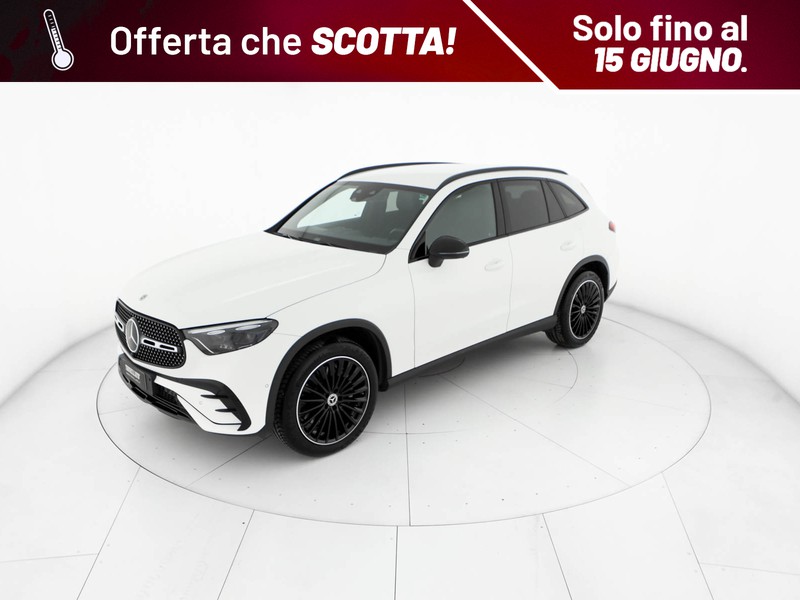 Mercedes GLC 220 d amg line advanced 4matic auto ibrido bianco