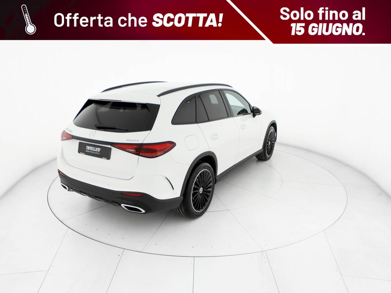 Mercedes GLC 220 d amg line advanced 4matic auto ibrido bianco