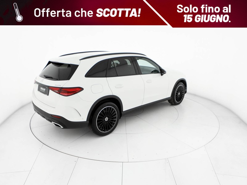 Mercedes GLC 220 d amg line advanced 4matic auto ibrido bianco