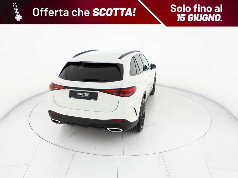 Mercedes GLC 220 d amg line advanced 4matic auto ibrido bianco