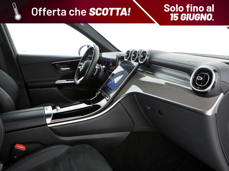 Mercedes GLC 220 d amg line advanced 4matic auto ibrido bianco