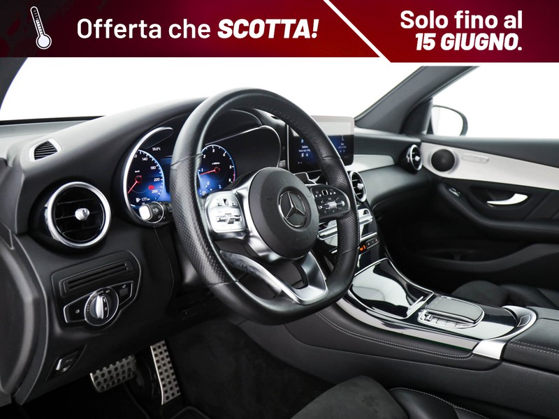 Mercedes GLC 220 d premium 4matic auto diesel blu/azzurro