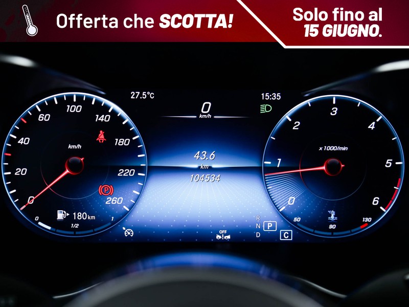 Mercedes GLC 220 d premium 4matic auto diesel blu/azzurro