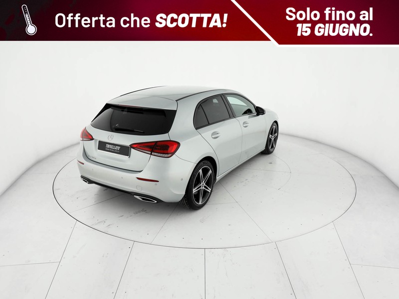 Mercedes Classe A 180 d sport night edition auto diesel argento