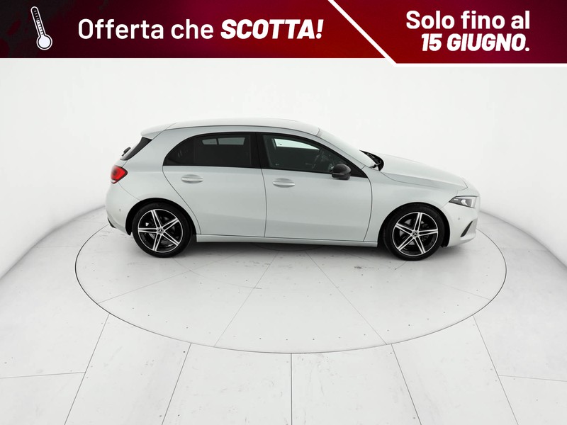 Mercedes Classe A 180 d sport night edition auto diesel argento
