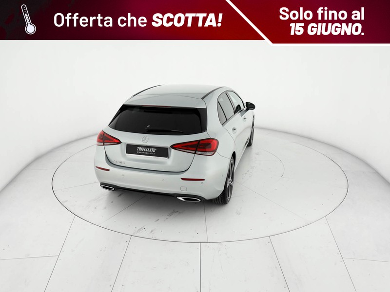 Mercedes Classe A 180 d sport night edition auto diesel argento