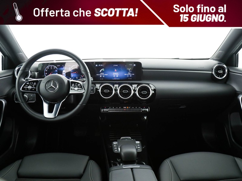 Mercedes Classe A 180 d sport night edition auto diesel argento
