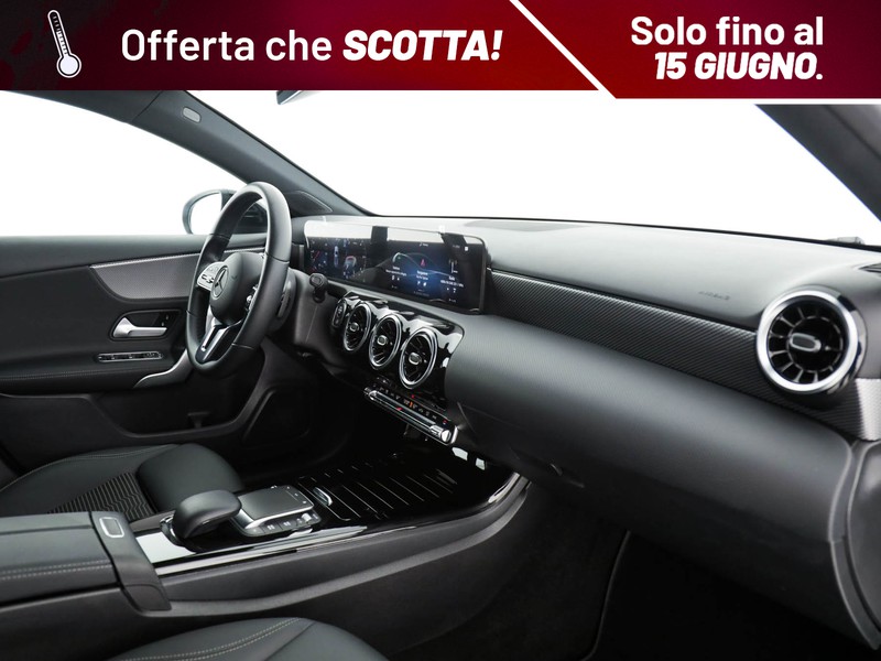 Mercedes Classe A 180 d sport night edition auto diesel argento