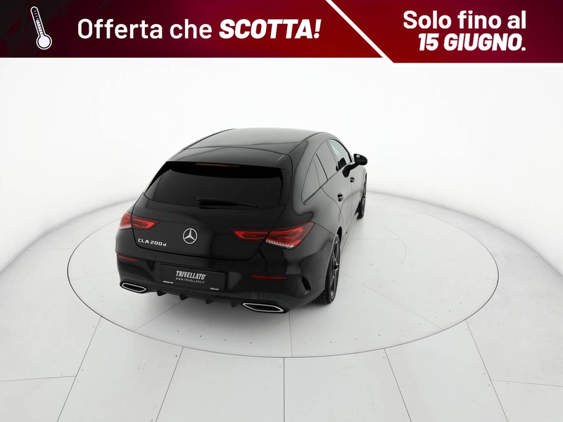Mercedes CLA Shooting Brake  200 d premium auto diesel nero