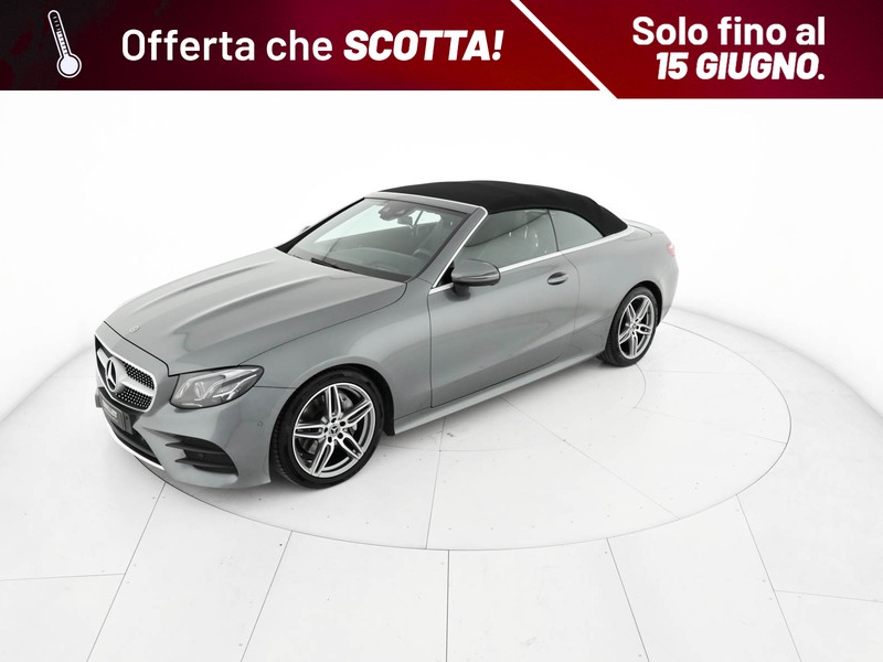 Mercedes Classe E Cabrio cabrio 220 d premium auto diesel argento