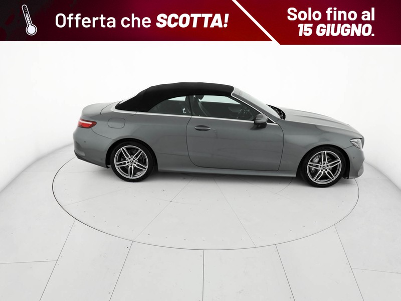 Mercedes Classe E Cabrio cabrio 220 d premium auto diesel argento