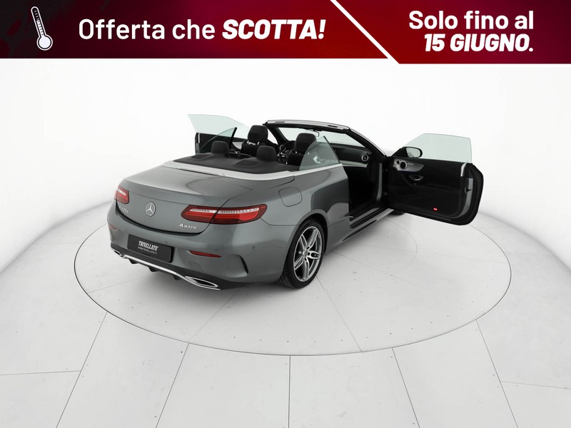 Mercedes Classe E Cabrio cabrio 220 d premium auto diesel argento