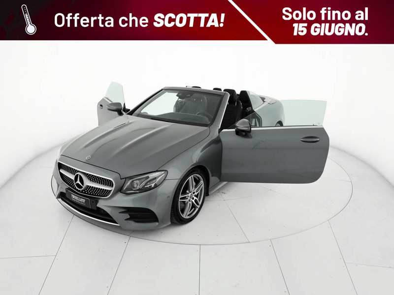 Mercedes Classe E Cabrio cabrio 220 d premium auto diesel argento