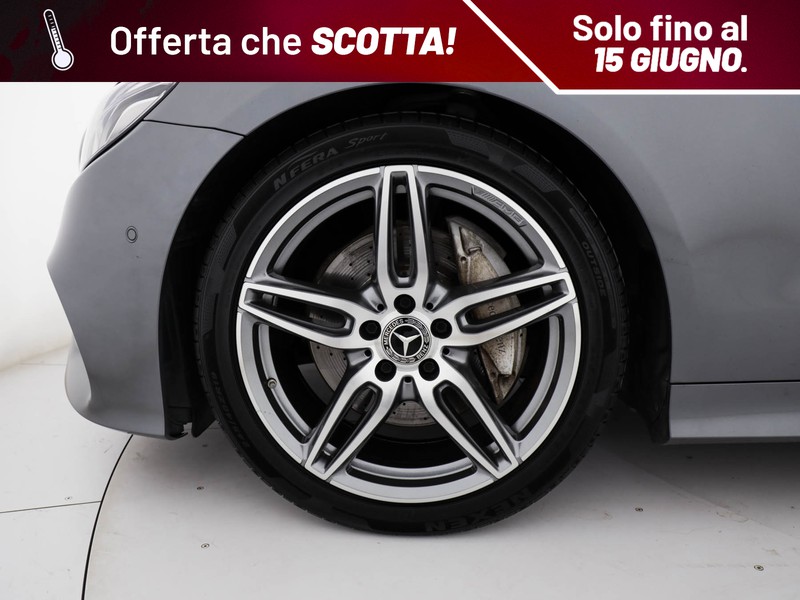 Mercedes Classe E Cabrio cabrio 220 d premium auto diesel argento