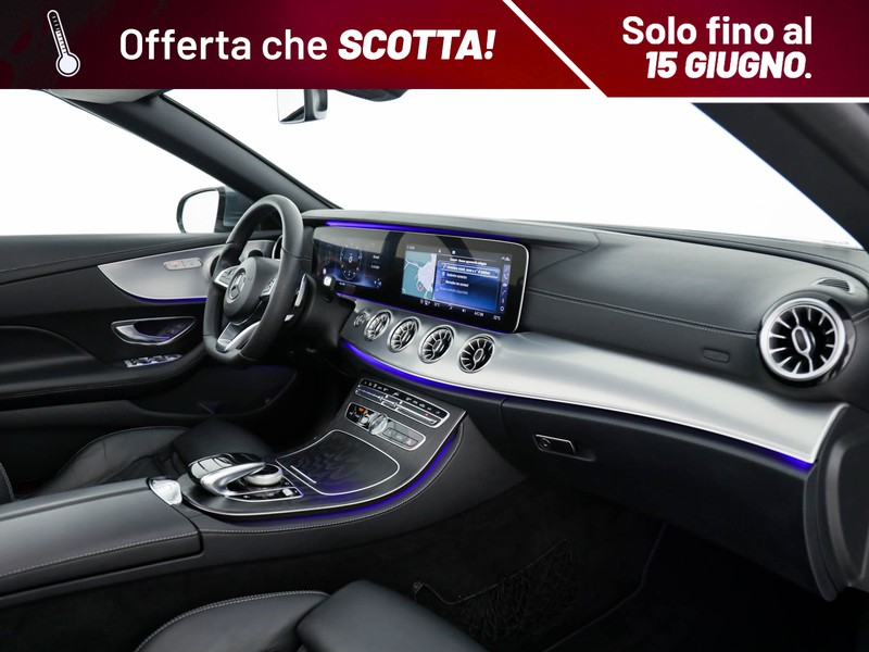 Mercedes Classe E Cabrio cabrio 220 d premium auto diesel argento