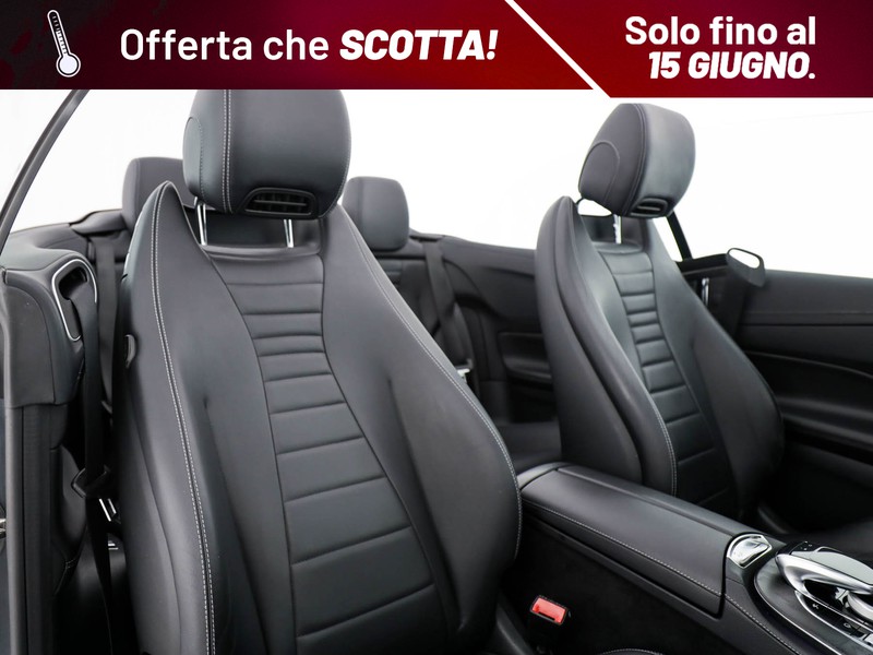 Mercedes Classe E Cabrio cabrio 220 d premium auto diesel argento