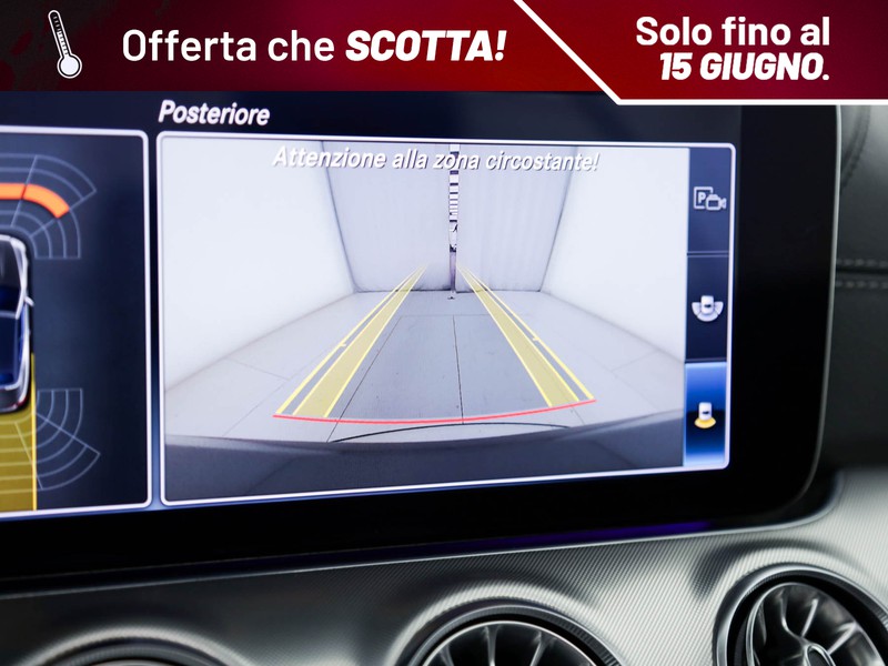 Mercedes Classe E Cabrio cabrio 220 d premium auto diesel argento