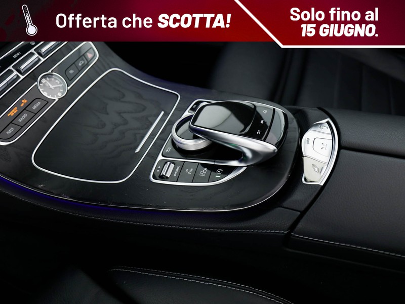 Mercedes Classe E Cabrio cabrio 220 d premium auto diesel argento