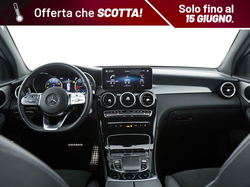 Mercedes GLC 200 d premium 4matic auto diesel nero