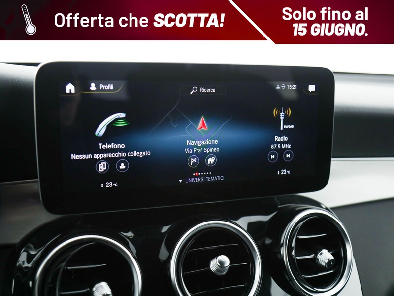 Mercedes GLC 200 d premium 4matic auto diesel nero