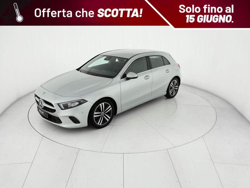 Mercedes Classe A 180 d sport auto diesel argento