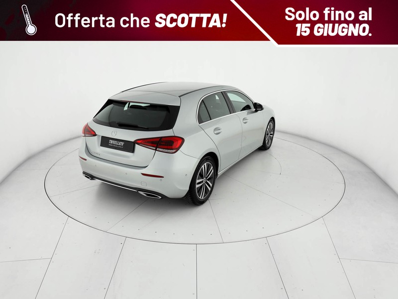 Mercedes Classe A 180 d sport auto diesel argento