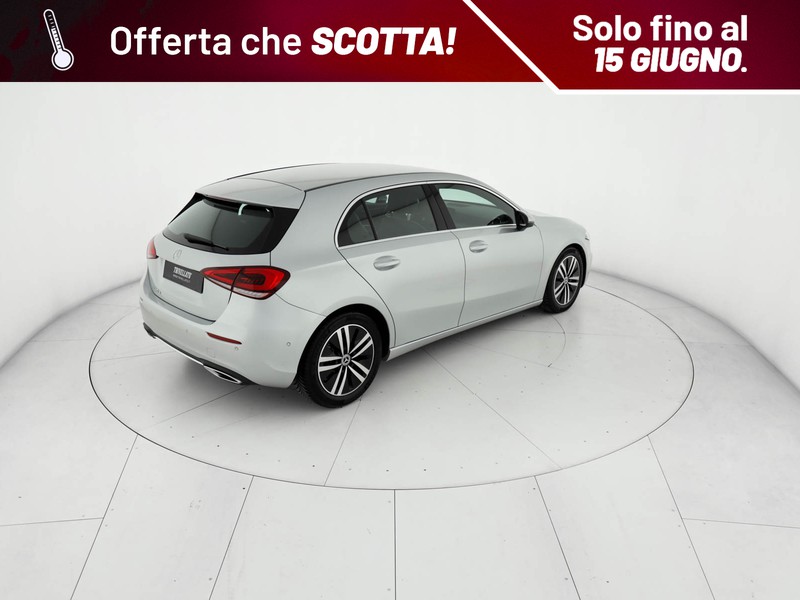 Mercedes Classe A 180 d sport auto diesel argento