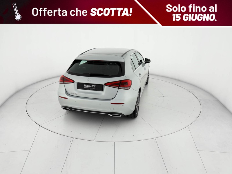 Mercedes Classe A 180 d sport auto diesel argento