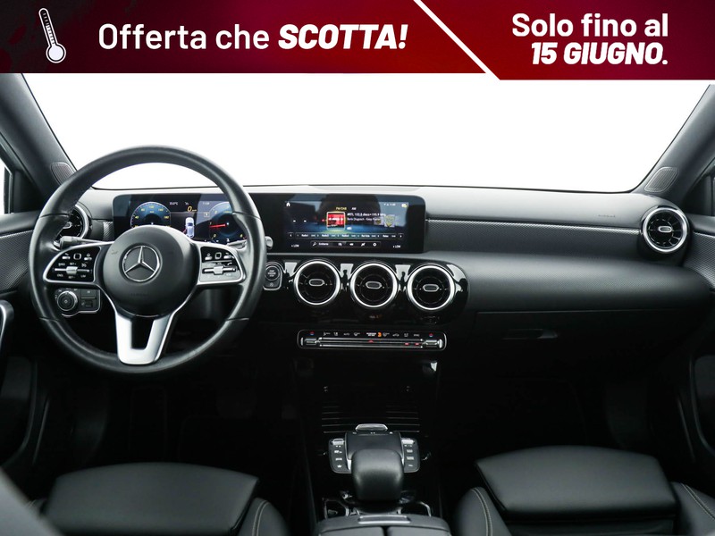 Mercedes Classe A 180 d sport auto diesel argento