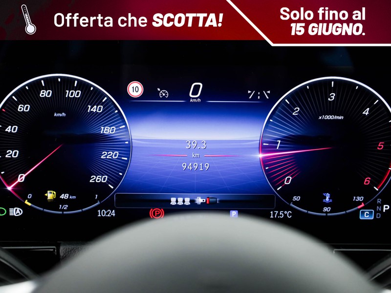 Mercedes Classe B 180 d advanced auto diesel nero