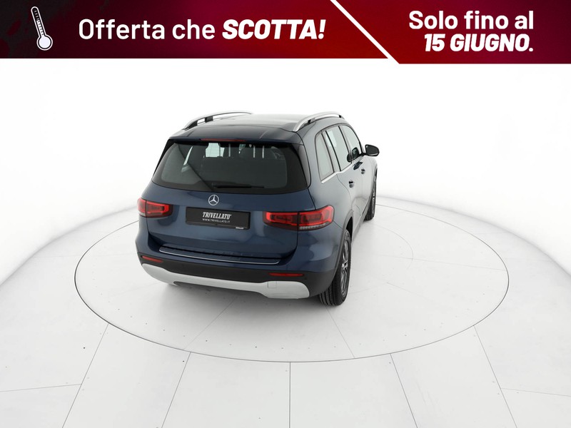 Mercedes GLB 200 d business extra auto diesel blu/azzurro