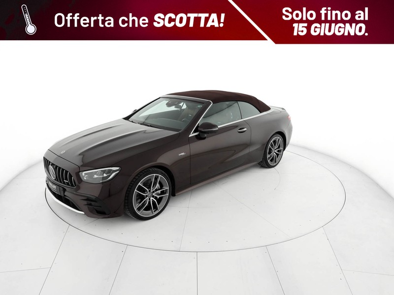AMG Classe E Cabrio e cabrio amg 53 mhev (eq-boost) 4matic + auto my20 ibrido rosso
