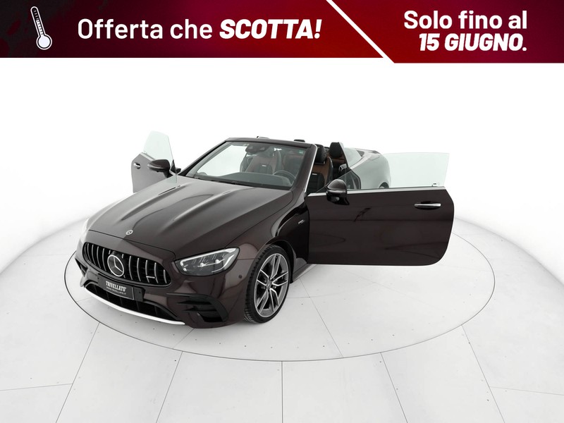 AMG Classe E Cabrio e cabrio amg 53 mhev (eq-boost) 4matic + auto my20 ibrido rosso