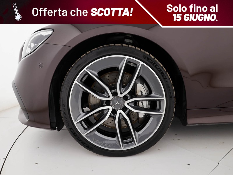AMG Classe E Cabrio e cabrio amg 53 mhev (eq-boost) 4matic + auto my20 ibrido rosso